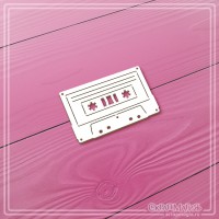 Чипборд "Аудио кассета", СкрапМагия