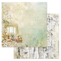 Бумага двусторонняя "Сезон ромашек. День за окном", ScrapMania