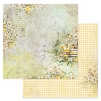 Бумага двусторонняя "Сезон ромашек. Солнечный луг", ScrapMania