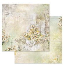 Бумага двусторонняя "Сезон ромашек. Солнце в лепестках", ScrapMania