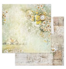 Бумага двусторонняя "Сезон ромашек. Время собирать букет", ScrapMania