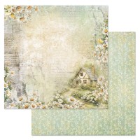 Бумага двусторонняя "Сезон ромашек. Вспоминая детство", ScrapMania