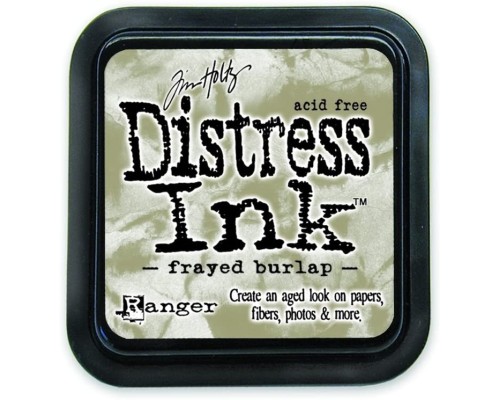 Чернильная подушечка MINI DISTRESS INK "Frayed Burlap", Ranger