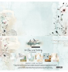 Набор бумаги "In The Morning" 30,5 x 30,5 см., 6 листов, Alchemy of Art