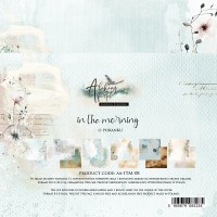 Набор бумаги "In The Morning" 20,3 х 20,3 см., 6 листов, 1/2 набора, Alchemy of Art