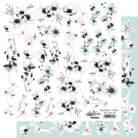 Лист для вырезания "In The Morning" 30,5*30,5 см., Alchemy of Art