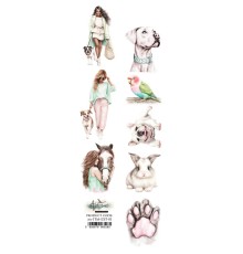 Полоска для вырезания "In The Morning" 5,4*30,5 см., Alchemy of Art