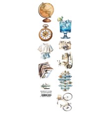 Полоска для вырезания "Memories From The Trip" 5,4*30,5 см., Alchemy of Art