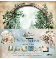 Набор бумаги "The World Of Fairies" 30,5 x 30,5 см., 6 листов, Alchemy of Art