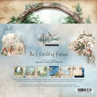Набор бумаги "The World Of Fairies" 20,3 х 20,3 см., 6 листов, 1/2 набора, Alchemy of Art