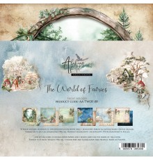 Набор бумаги "The World Of Fairies" 20,3 х 20,3 см., 6 листов, 1/2 набора, Alchemy of Art