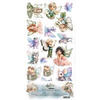 Набор для вырезания "The World Of Fairies" 15,2*30,5 см, 6 листов, Alchemy of Art