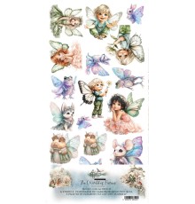 Набор для вырезания "The World Of Fairies" 15,2*30,5 см, 6 листов, Alchemy of Art