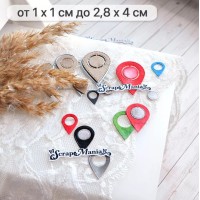 Нож для вырубки "Знаки. Моя геолокация", ScrapMania