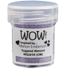 Пудра для эмбоссинга "Sugared Almond", непрозрачная, 15мл., WOW!