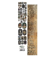 Полоска для вырезания "Behind Closed Doors" 5,4*30,5 см., Alchemy of Art