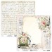 Набор бумаги "Written Memories" 15,2 х 15,2 см, 12 листов, 1/2 набора, Mintay paper