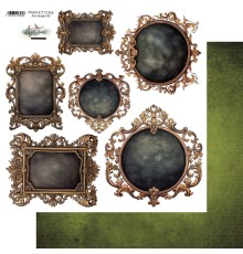 Лист для вырезания "Frame-03" 30,5*30,5 см., Alchemy of Art