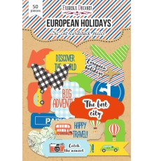 Набор высечек "European holidays" 50 шт