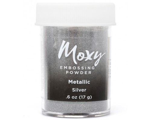 Пудра для эмбоссинга металлик «Silver» American Crafts - MOXY