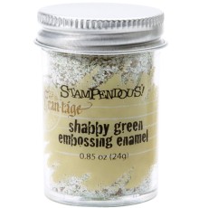 Эмаль для эмбоссинга "Shabby green Embossing Enamel", Stampendous!