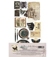 Набор для вырезания "In the Library" 15,2*30,5 см, 10 листов, Alchemy of Art