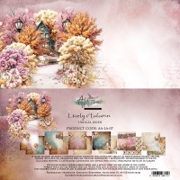 Набор бумаги "Lovely Autumn" 30,5 x 30,5 см., 6 листов, Alchemy of Art