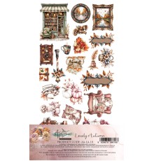 Набор для вырезания "Lovely Autumn" 15,2*30,5 см, 6 листов, Alchemy of Art