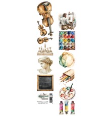 Полоска для вырезания "Art" 5,4*30,5 см., Alchemy of Art