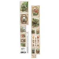Полоска для вырезания "Friends of the Forest" 5,4*30,5 см., Alchemy of Art