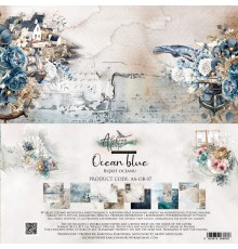 Набор бумаги "Ocean Blue" 30,5 x 30,5 см., 6 листов, Alchemy of Art