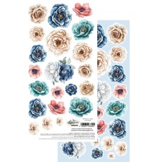 Лист для вырезания "Ocean Blue" 15,2*30,5 см., Alchemy of Art