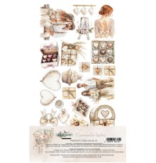 Набор для вырезания "Romantic Boho" 15,2*30,5 см, 6 листов, Alchemy of Art