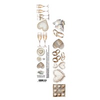 Полоска для вырезания "Romantic Boho" 5,4*30,5 см., Alchemy of Art