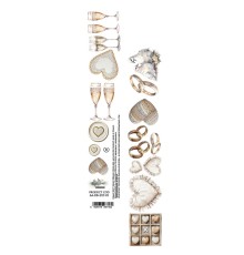 Полоска для вырезания "Romantic Boho" 5,4*30,5 см., Alchemy of Art