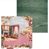 Бумага двусторонняя коллекция "Праздник из детства", 30,5*30,5см., Scrapodelie