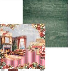 Бумага двусторонняя коллекция "Праздник из детства", 30,5*30,5см., Scrapodelie