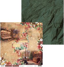 Бумага двусторонняя коллекция "Праздник из детства", 30,5*30,5см., Scrapodelie