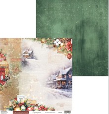 Бумага двусторонняя коллекция "Праздник из детства", 30,5*30,5см., Scrapodelie