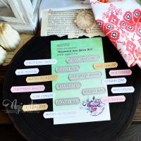 Ножи для вырубки "Надписи для фото №2" от AgiArt