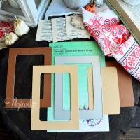 Нож для вырубки "Паспарту основа для фото 9*13 см" от AgiArt