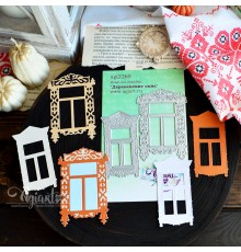 Ножи для вырубки "Деревенские окна" от AgiArt