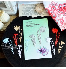 Ножи для вырубки "Васильки луговые" от AgiArt