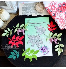 Ножи для вырубки "Веточки шиповника №2" от AgiArt