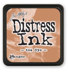 Чернильная подушечка MINI DISTRESS INK "Tea dye", Ranger