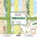 Набор скрапбумаги "Dinosauria", 30,5 Х 30,5 см, Фабрика Декору