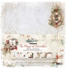 Набор бумаги "The Magic of December" 30,5 x 30,5 см., 6 листов, Alchemy of Art