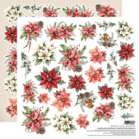 Лист для вырезания "The Magic of December" 30,5*30,5 см., Alchemy of Art