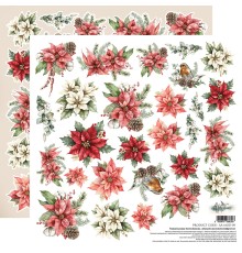 Лист для вырезания "The Magic of December" 30,5*30,5 см., Alchemy of Art