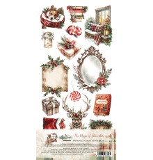 Набор для вырезания "The Magic of December" 15,2*30,5 см, 6 листов, Alchemy of Art